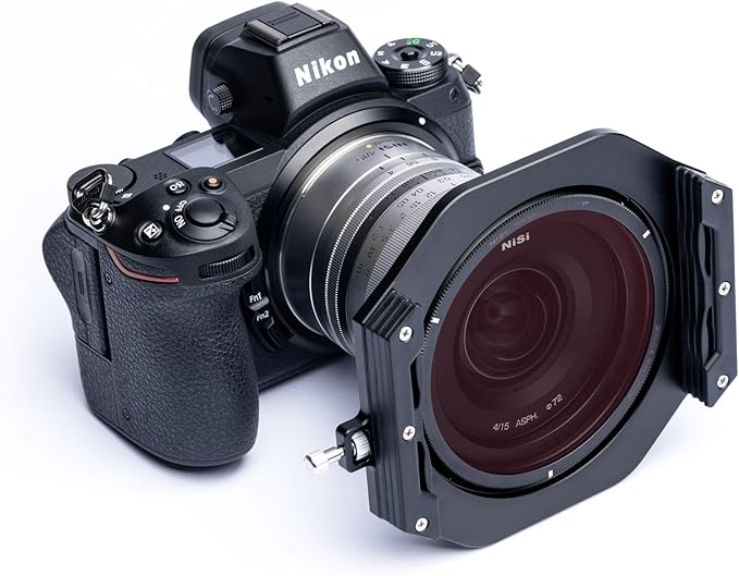 NiSi, V7 Standard Kit - 100mm Aluminum Filter Holder with True Color CPL and 3 Adapter Rings - Great as Camera Accessories Gear for Film and Photography - Vignetting-Free & Hold Up to 3x 100mm Filters