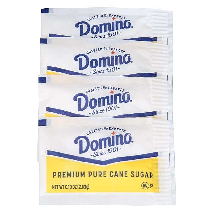Domino® Sugar Packets, 400 Sugar Packets (2.8 g each) in Dispenser Box