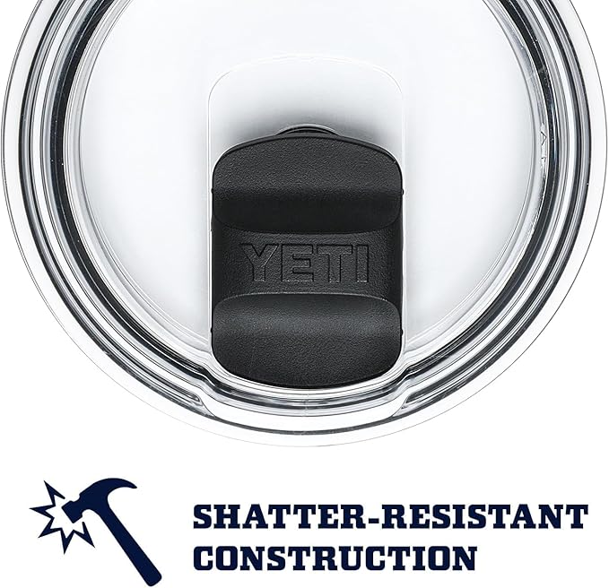 YETI Rambler Lowball, Vacuum Insulated Stainless Steel Stackable Lowball with MagSlider Lid, Stainless Steel, 10 oz (296 ml)