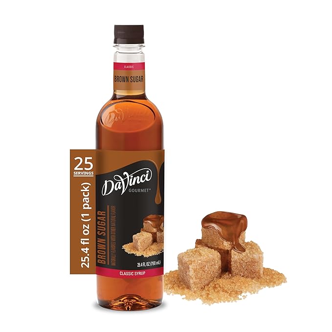 DaVinci Gourmet Brown Sugar Syrup, 25.4 Fluid Ounces (Pack of 1)