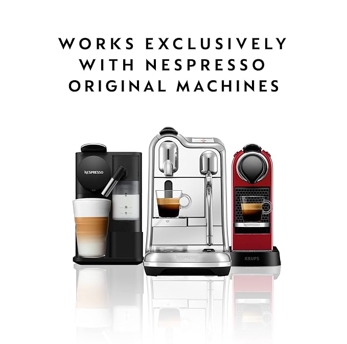 Nespresso Capsules Original Line, Kazaar, Dark Roast Coffee, 50 Count Coffee Pods