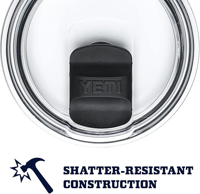 YETI Rambler 10 oz Stackable Mug, Vacuum Insulated, Stainless Steel with MagSlider Lid, Rescue Red