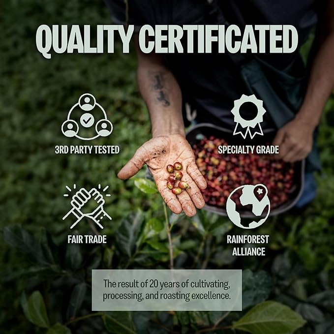 BAZAN COFFEE – Special Vietnamese Blend, Robusta & Arabica, Medium Roast Ground Coffee, Fruity Floral & Caramel Notes, Low Acidity, Perfect with Milk or Phin Filter, 12oz Bag