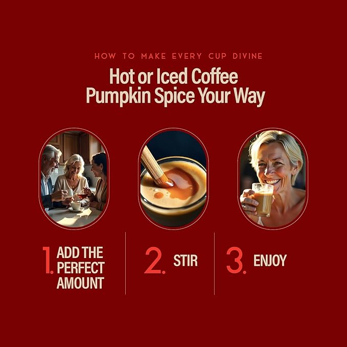 RIO Pumpkin Spice Flavored Coffee Syrup for Hot or Iced Drinks and Desserts Warm and Spicy Coffee Syrup Flavoring Sweetened with Pure Cane Sugar, Barista-Grade  Flavor Syrups For Drinks at Home & Work - 700ml