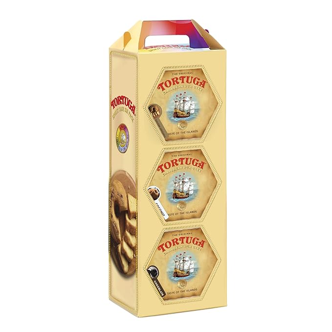 Tortuga Caribbean Rum Cakes 4oz Assortment (Gift Pack)