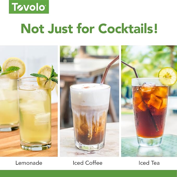 Tovolo Perfect Cube Ice Tray Set of 2 (Candy Apple) - Reusable Silicone Molds for Whiskey, Cocktails, Coffee, Bartender Accessories, & Smoothies / BPA-Free & Dishwasher-Safe