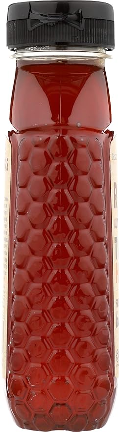 Raw, Unfiltered, Unpasteurized Texas Honey by Desert Creek Honey 1lb (16oz) Non-GMO, Kosher