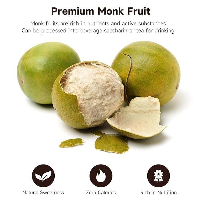 SPICEEL Monk Fruit Sweetener with Allulose - White Sugar Substitute, Coffee, Tea, without Erythritol, Gluten Free, Vegan, Keto Friendly, Sugar Replacement (1 lb Pack of 3)