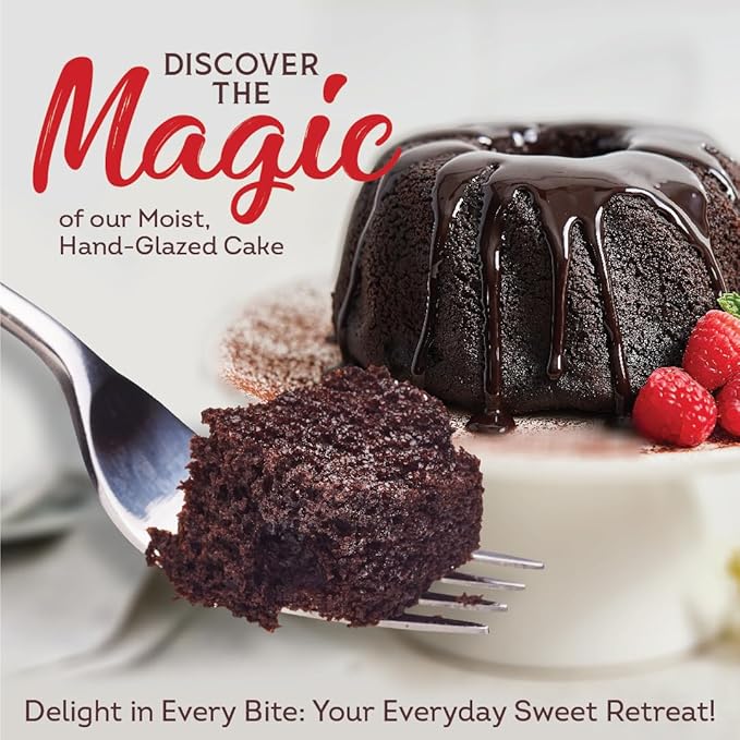 TORTUGA Caribbean Flor de Cana Rum Cake - 4 oz Caribbean Rum Cake - 2 Pack - The Perfect Premium Gourmet Gift for Stocking Stuffers, Gift Baskets, and Christmas Gifts - Great Snack Cakes for Delivery