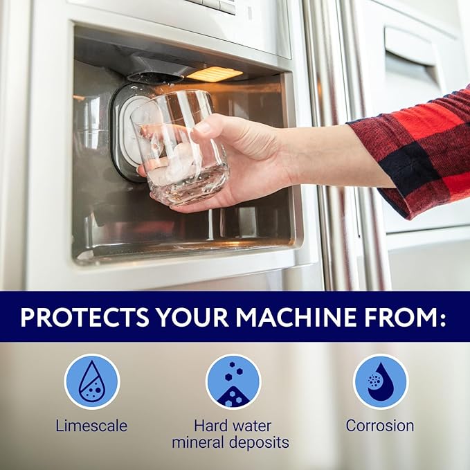 IMPRESA Ice Machine Cleaner Descaler - 8 Fl Oz - Pack of 2-8 Total Uses - Nickel-Safe Ice Machine Cleaning Solution - Compatible with Scotsman, Manitowoc & Opal models