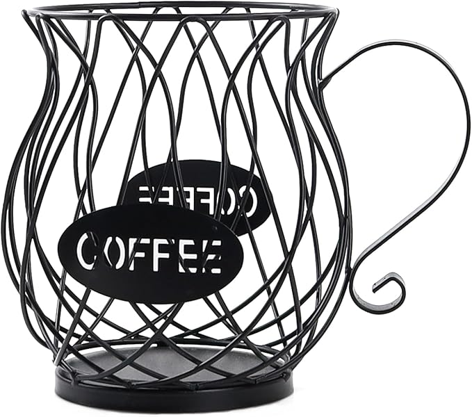 Coffee Pod Holder for K Cups, Coffee Capsule Holder, K Cup Holders for counter, Coffee Pod Storage Organizer, Kpod Container