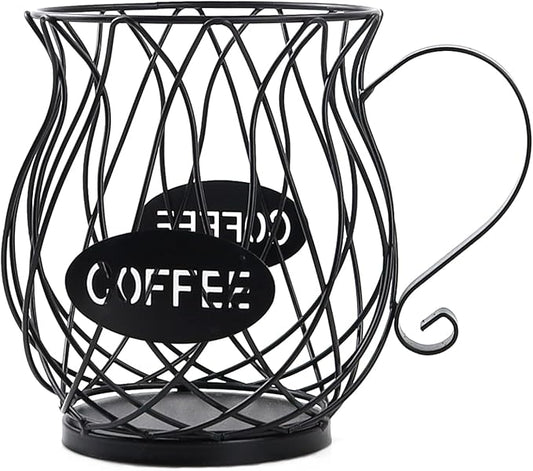 Coffee Pod Holder for K Cups, Coffee Capsule Holder, K Cup Holders for counter, Coffee Pod Storage Organizer, Kpod Container