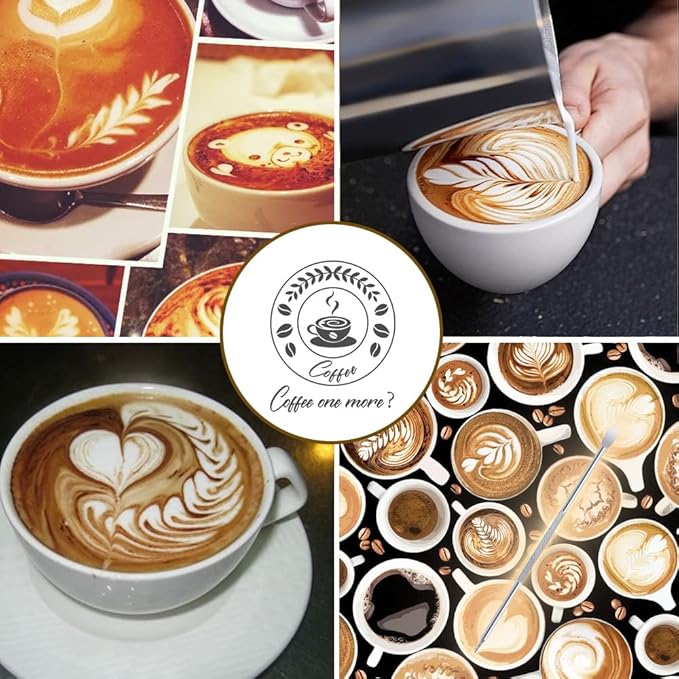 Milk Frothing Pitcher 20oz, Stainless Steel Espresso Steaming Jug with Latte Art Pen, Professional Coffee Milk Frother for Latte, Cappuccino, Macchiato & Hot Chocolate