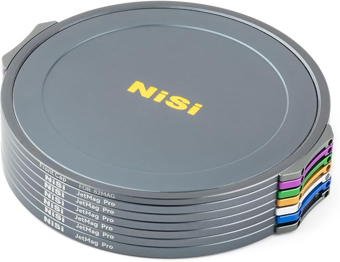 NiSi - JetMag Pro 82MAG Lens Back Cap - Durable Magnetic Lens and Filter Protector for 82MAG Size Filters - Quick Attach and Secure Lock, Lightweight, Slim Magnetic Cap for Easy Travel and Storage
