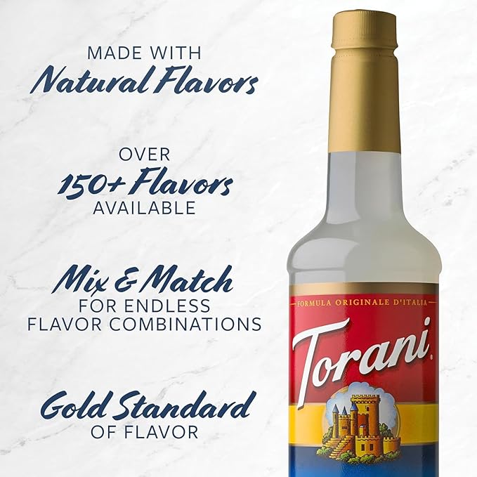 Torani Syrup Variety Packs, Holiday Favorites, 25.4 fl oz (Set of 4)