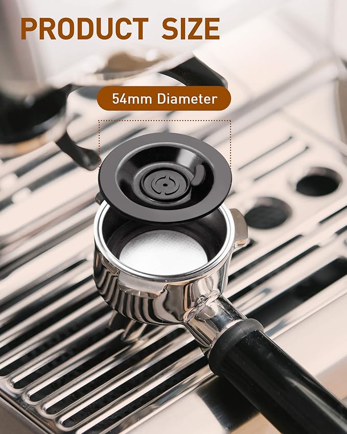 SONGTIY 2PCS Espresso Cleaning Disc, 54mm Silicon Backflush Disc for Select Breville Espresso Machines, Breville Accessories Compatible with BES810BSS, BES840XL, BES878BSS, BES880, BES870XL