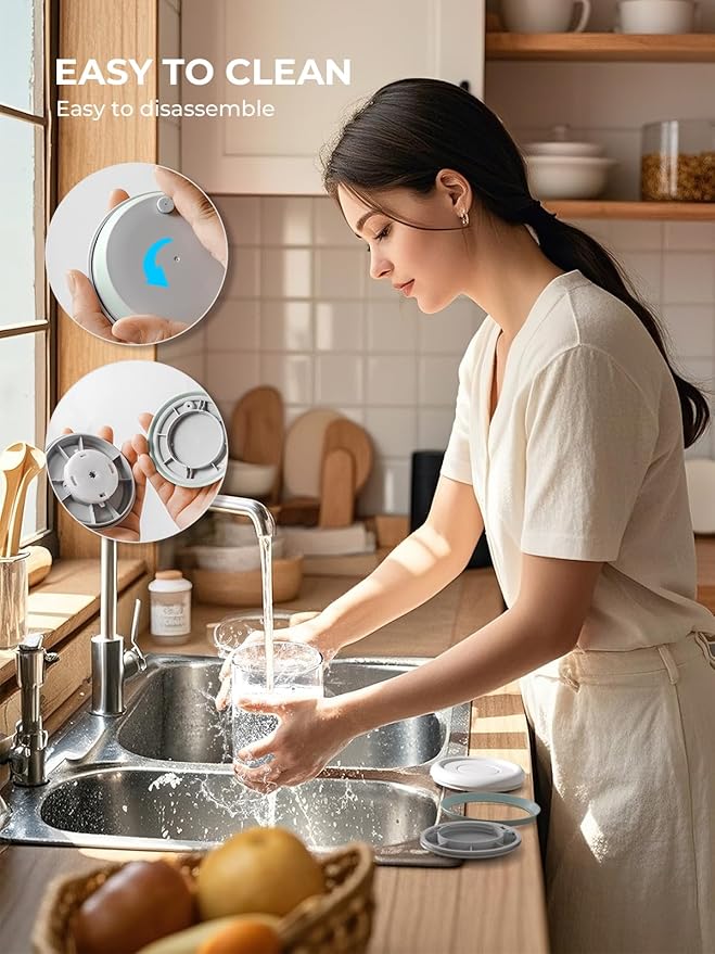 Coffee Bean Container Airtight Storage Containers Pop Up Canister High Borosilicate Glass Jar Air Tight Containers for Coffee 300g 900ml*2 Gray