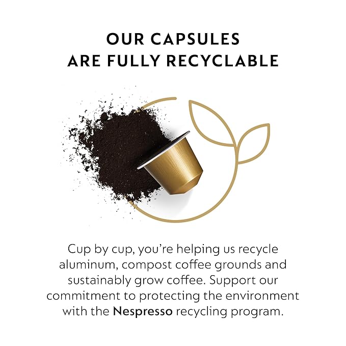 Nespresso Capsules Original Line, Ispirazione Venezia, Medium Roast Coffee Pods, 50-Count Espresso Coffee Pods