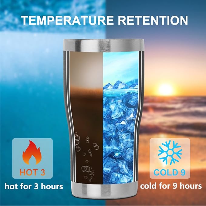 DOMICARE 20oz Tumbler with Lid Stainless Steel Tumblers Bulk, Double Wall Vacuum Insulated Coffee Travel Mug Powder Coated Tumbler, 12 Count (Pack of 1) Black