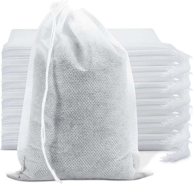 Grasseed Cold Brew Filter Bags for Toddy & OXO Coffee Makers, Cold Brew Bag with Drawstring for Pitchers and Mason Jars, 12" x 12", 50Pack