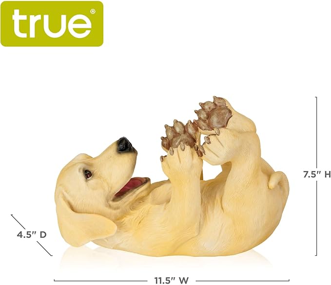 True Lab Playful Pup Bottle Holder for Kitchen Table, Wine Rack Countertop, Tabletop Wine Rack, Wine Bottle Holder Decorative, Wine Decor, Set of 1