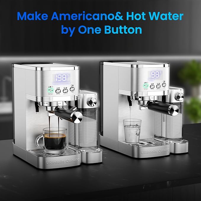 Espresso Machine 20 Bar Cappuccino Latte Machine with Automatic Milk Frother