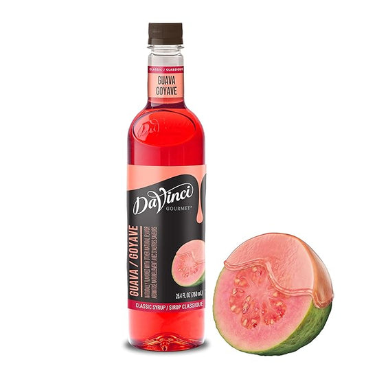 DaVinci Gourmet Classic Guava Syrup, 25.4 Fluid Ounces (Pack of 1)