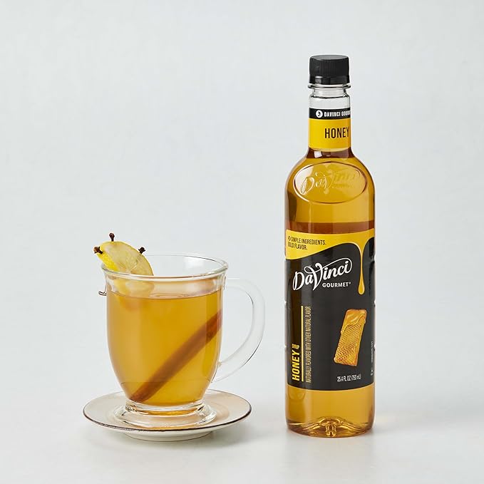 DaVinci Gourmet Honey Syrup, 25.4 Fluid Ounces (Pack of 1)