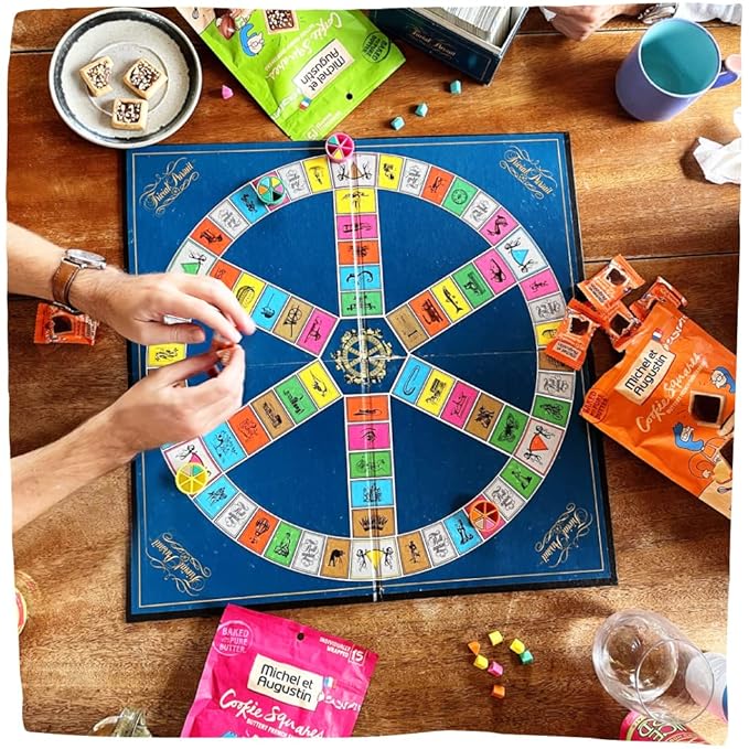 Michel et Augustin Cookies, Individually Wrapped Snacks, 3 Bag Variety Pack, Gourmet Chocolate Shortbread, 15 French Butter Cookies per bag