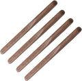 Black Walnut Wood 4Pcs Coffee Stirrers 6″ Reusable & Multifunctional for Coffee, Drinks, Tea, Milk, Oatmeal, Crafts and Oil, butter spreader Great for jam, jelly, peanut butter etc.