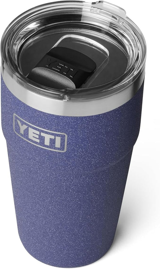 YETI Rambler 20 oz Stackable Tumbler, Stainless Steel, Vacuum Insulated with MagSlider Lid