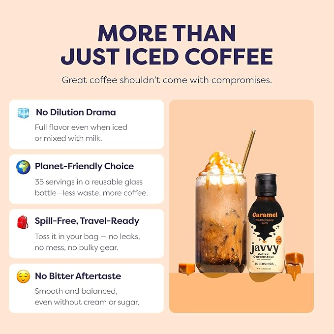 Coffee Concentrate Bundles - Cold Brew Coffee, Perfect for Hot or Iced Instant Coffees, Hot Drinks, Cold Brew Concentrate - French Vanilla & Caramel