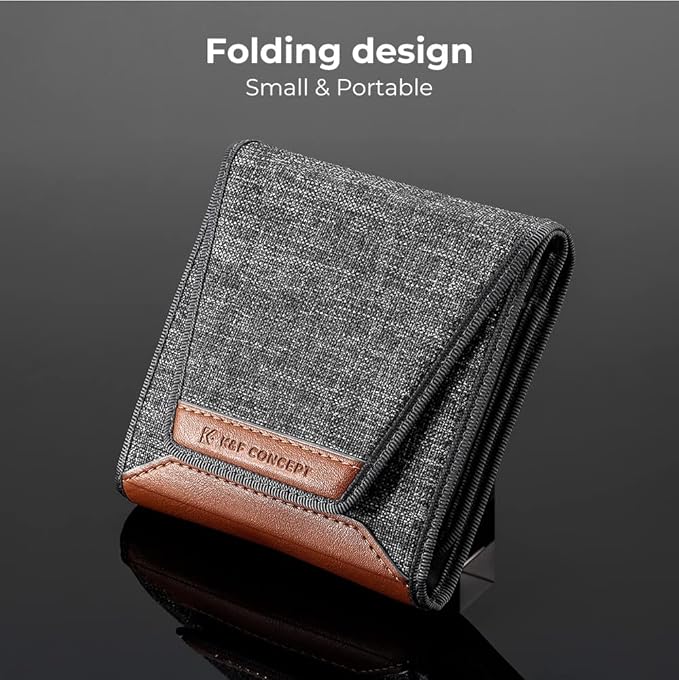 K&F CONCEPT Lens Filter Pouch, Lens Filter Case 3 Pocket Professional Photography Filter Holder Belt Bag Pouch Water-Resistant and Dustproof for Filter Up to 62mm