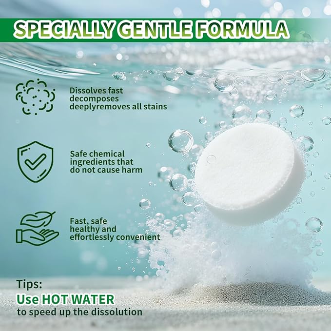 Coffee Maker Cleaner & Descaler Tablets - 24 PCS Uses for Keurig, Ninja, Breville, Delonghi, Miele, Jura and More, Coffee Machine Claening Tablets Removes Limescale -1Year Supply