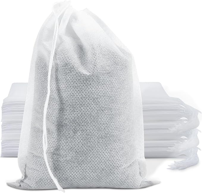 Grasseed Cold Brew Filter Bags for Toddy & OXO Coffee Makers, Cold Brew Bag with Drawstring for Pitchers and Mason Jars, 12" x 12", 25Pack