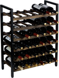 MyGift Wine Rack Freestanding Floor Stand, 6 Tier Wine Bottle Shelf - Holds up to 36 Bottles (Solid Wood)", since unit is 6 rack.