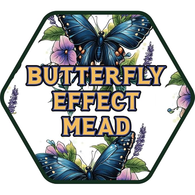 Craft A Brew - Mead Maker’s Choice - Butterfly Effect Mead Recipe Kit - Ingredients & Instructions for Mead Fermentation & Backsweetening – With Orange Blossom Honey - Makes 1 Gallon Still Mead