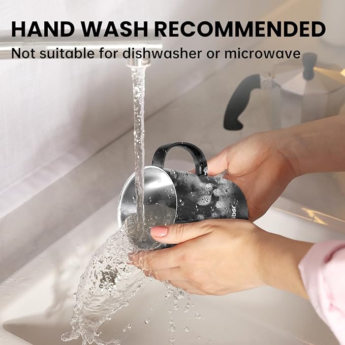 Coffee Mug Warmer Set: Smart Electric Warmer with Auto Shut-Off & Faster Direct-Contact Heating Up to 149°F - Gifts for Men Women