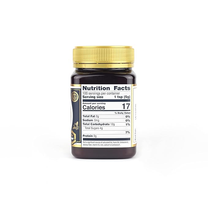 SuperLife - Manuka Honey MGO 263+ (UMF 10+) 500g, Raw Honey, Pure & Unpasteurised Monofloral New Zealand Honey