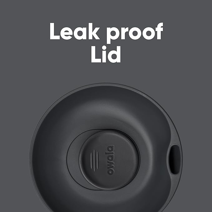 Owala SmoothSip Slider Insulated Stainless Steel Coffee Tumbler, Reusable Iced Coffee Cup, Hot Coffee Travel Mug, BPA Free 20 oz, Grey/Blue (High Dive) (Pack of 8)