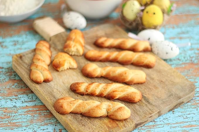 Koulourakia Plexouda Hand Made Traditional Greek Butter Cookies 400g (14.10 oz)