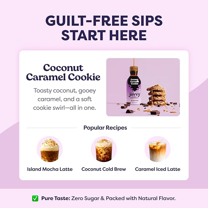 Coffee Concentrate - Limited Release Flavors - Cold Brew Coffee, Perfect for Hot or Iced Instant Coffees, Hot Drinks, Cold Brew Concentrate, 35 Servings - Coconut Caramel Cookie