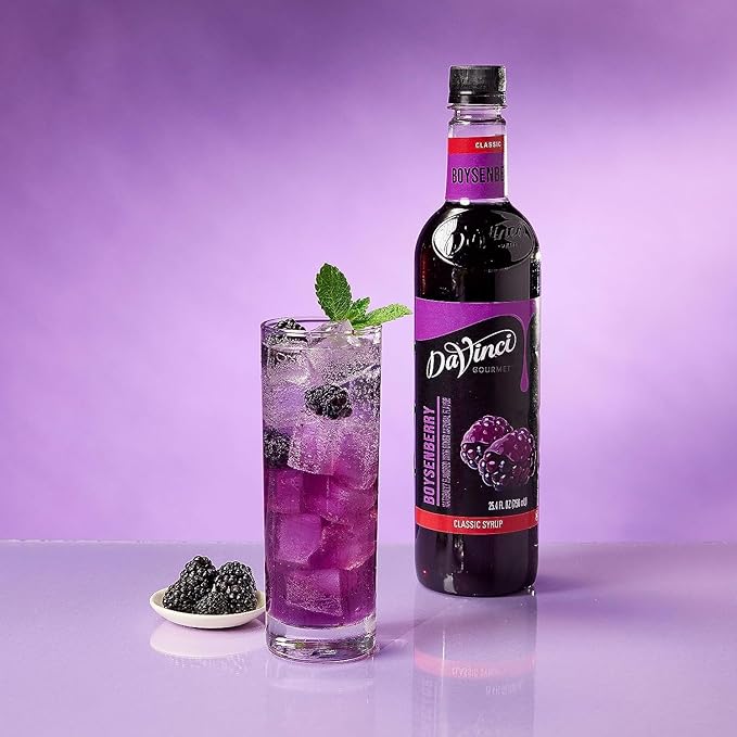 DaVinci Gourmet Boysenberry Syrup, 25.4 Fluid Ounces (Pack of 1)