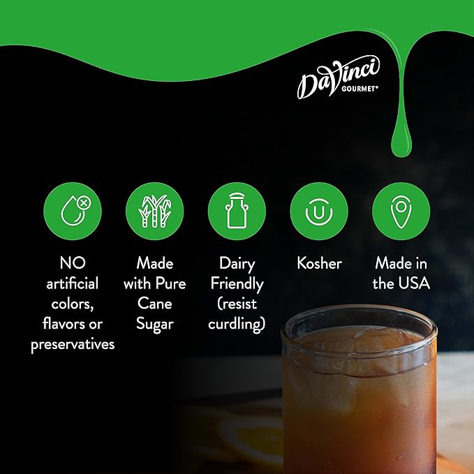 DaVinci Gourmet Naturals Syrup, Variety Pack - Hawaiian Salted Caramel, Madagascar Vanilla, Pacific Northwest Raspberry, Turkish Hazelnut (Pack of 4)