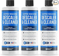 Descaling Solution (6 Uses) Coffee Machine Descaler Cleaner | Compatible with Breville Keurig Nespresso Delonghi & More | Liquid To Descale Automatic Coffee Makers & Espresso Machines 3 pack