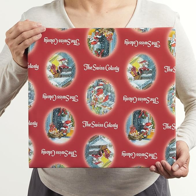 The Swiss Colony 27 Favorites Food Gift Set, Summer Sausage Meats and Cheeses, Assorted Chocolates, Candies, Petits Fours, Cheese & Charcuterie Board Gifts Basket, Holiday, Christmas - Holiday Red Box