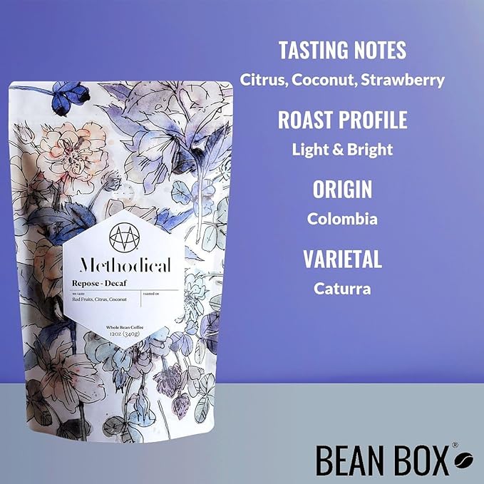 Repose Decaf - Roasted by Methodical Roasting - Whole Bean Coffee - 2 Pound Bag