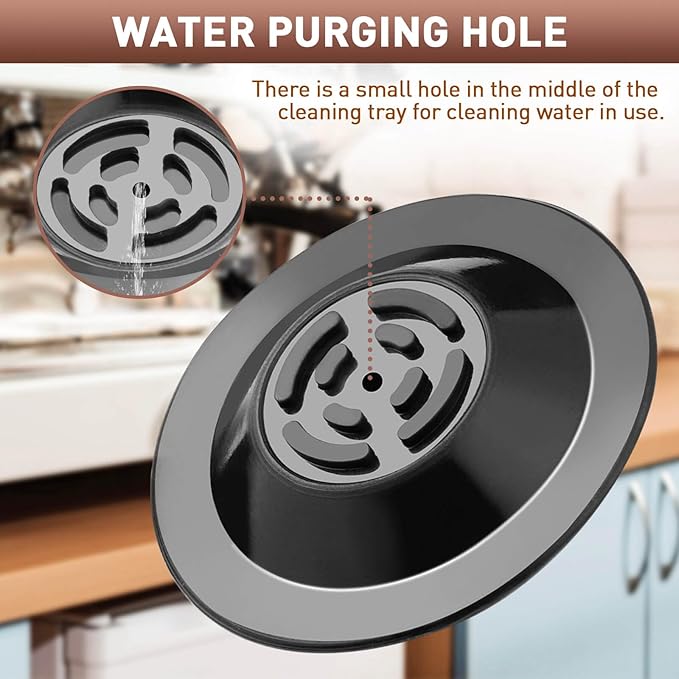 2PCS Espresso Cleaning Disc, 54mm Breville Backflush Disc, Durable Silicone Disc Breville Accessories Suitable for BES810BSS, BES840XL, BES878BSS, BES880, BES870XL