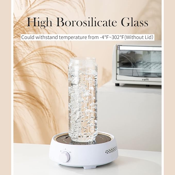 Glass Storage Jars Set of 3, 25 OZ HIgh Borosilicate Glass Containers Kitchen Food Canisters with Acacia Wood Lids for Coffee Beans/Sugar/Tea/Nuts