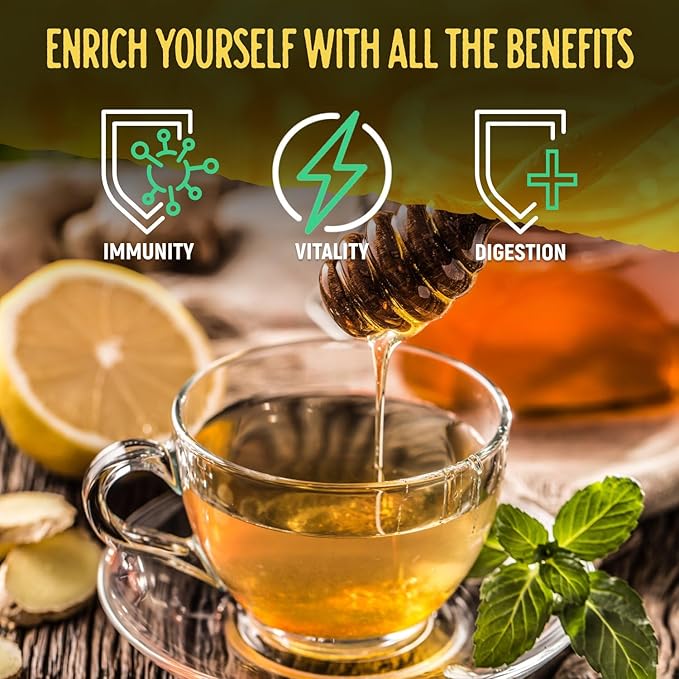 Kelley's 100% Organic Raw & Unfiltered Honey, USDA Certified, 24 Oz – All Natural, Flavor-Rich Honey for Fruits, Yogurt, Smoothies, Acai Bowls, Tea – Natural Sugar Substitute